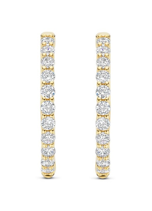 TI SENTO - Milano Oorringen verguld 78077ZY - detail 2 goud