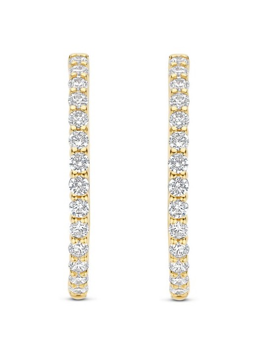TI SENTO - Milano Oorringen verguld 78078ZY - detail goud