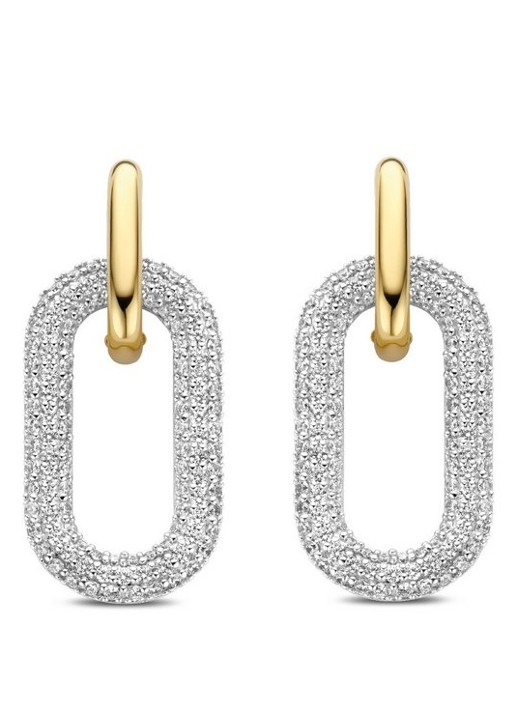 TI SENTO - Milano Oorringen verguld 7844ZY - detail goud