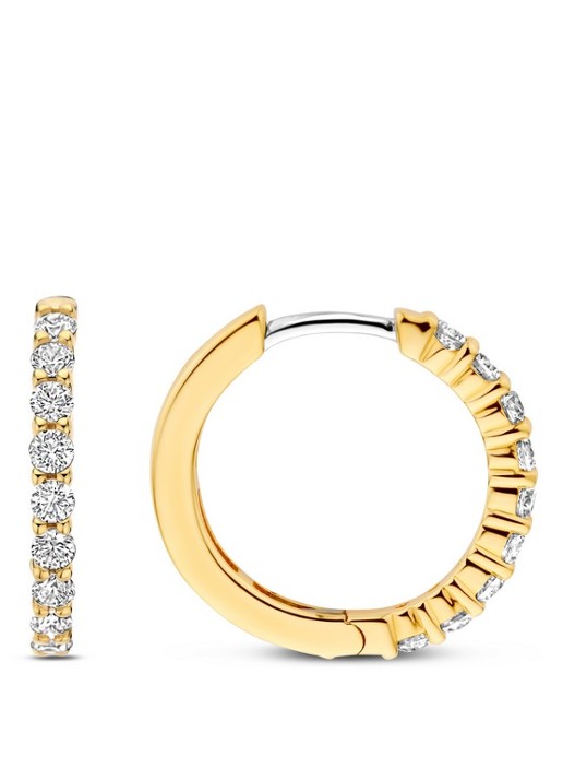 TI SENTO - Milano Oorringen verguld 7958ZY - detail goud