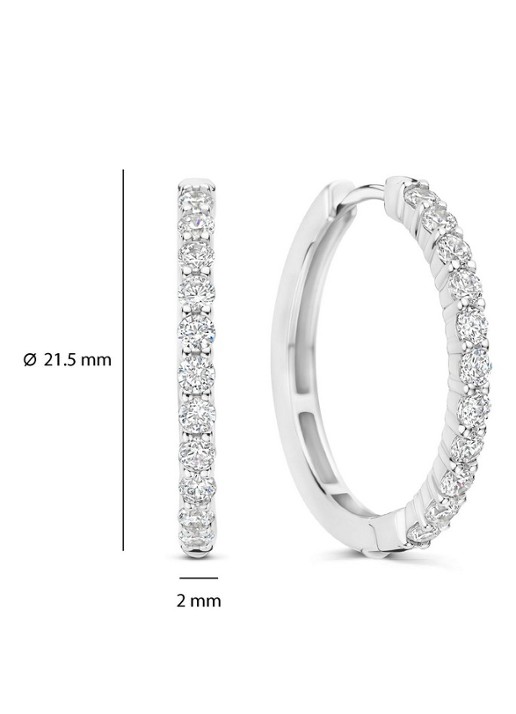 TI SENTO - Milano Oorstekers van zilver 78077ZI - detail 4 zilver