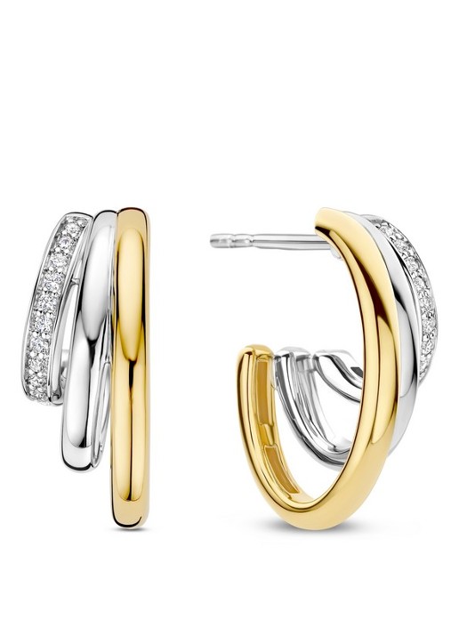 TI SENTO - Milano Oorstekers verguld 78068ZY