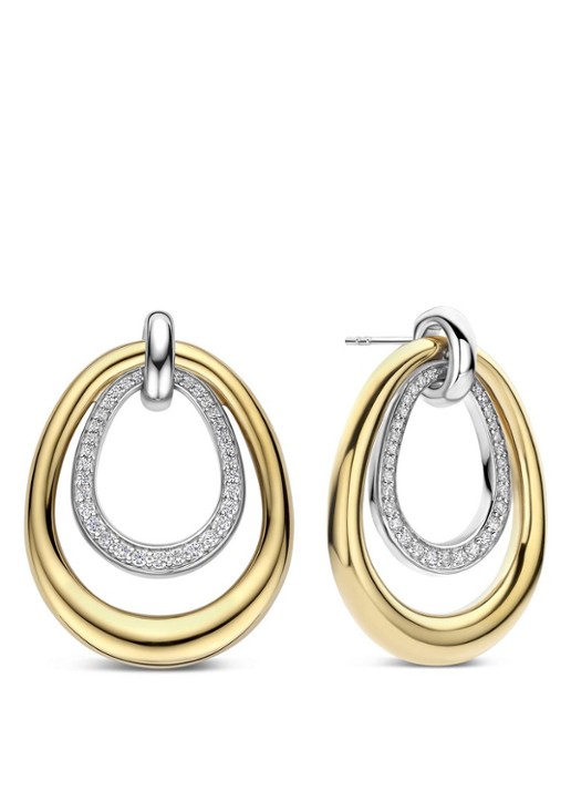 TI SENTO - Milano Oorstekers verguld 78097ZY