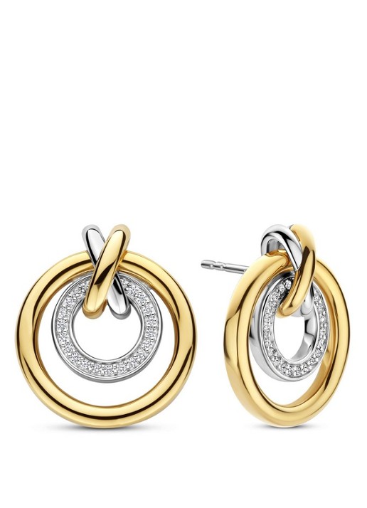 TI SENTO - Milano Oorstekers verguld 78098ZY