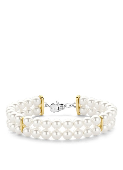 TI SENTO - Milano Parelarmband verguld 23077Y
