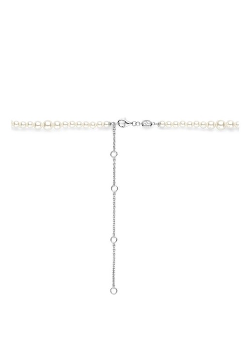 TI SENTO - Milano Parelketting van zilver 34094PW - detail 2 parelmoer