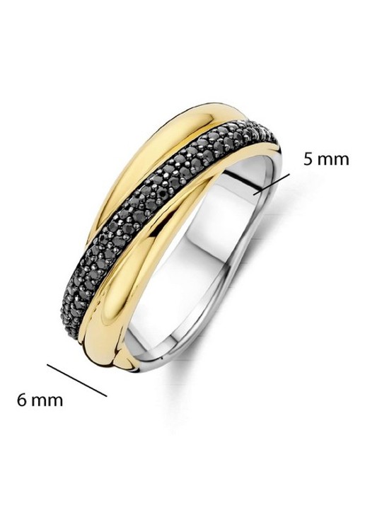 TI SENTO - Milano Ring 12343BY - detail 3 goud