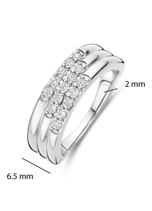 TI SENTO - Milano Ring 12411ZI - detail 5 zilver