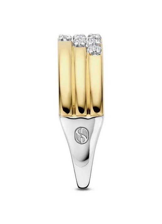 TI SENTO - Milano Ring 12411ZY - detail goud