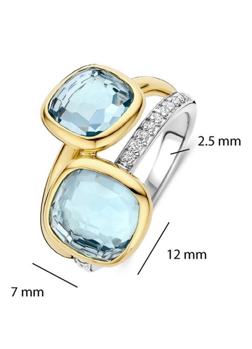 TI SENTO - Milano Ring 12412TY - detail 5 goud