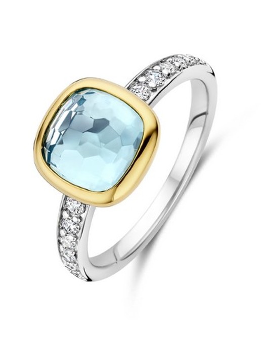 TI SENTO - Milano Ring 12414TY - voorkant 3 zilver