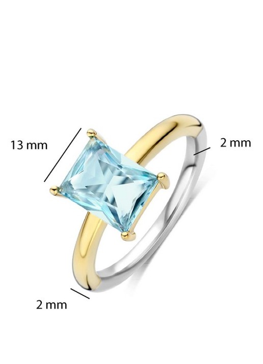 TI SENTO - Milano Ring 12420TY - detail 3 goud