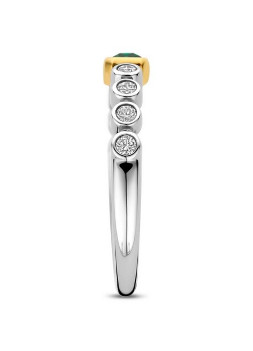 TI SENTO - Milano Ring met zirkonia 12340EM - detail 2 zilver