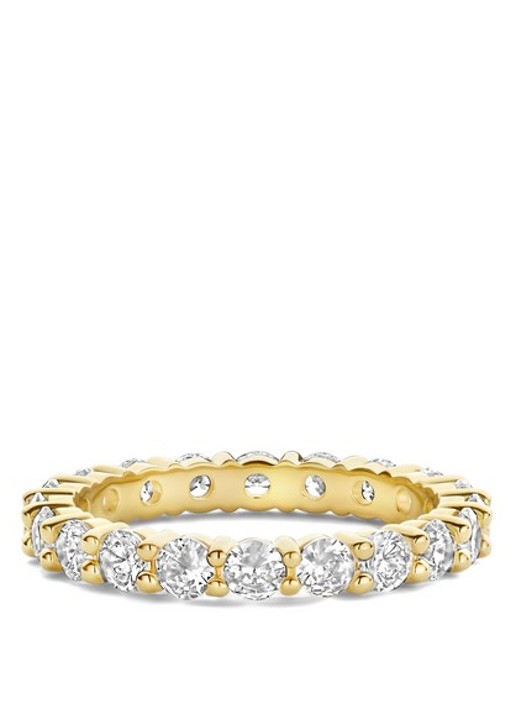 TI SENTO - Milano Ring met zirkonia 12372ZY - detail 3 goud
