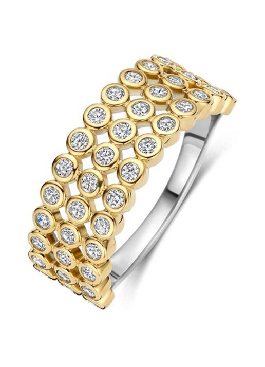 TI SENTO - Milano Ring met zirkonia 12450ZY