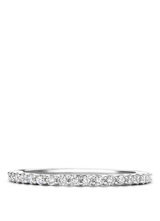 TI SENTO - Milano Ring van zilver 12268ZI - detail zilver