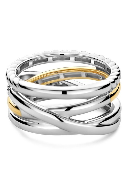 TI SENTO - Milano Ring van zilver 12384ZY - detail 2 zilver