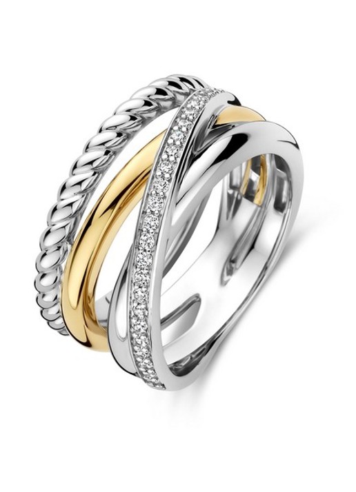 TI SENTO - Milano Ring van zilver 12384ZY