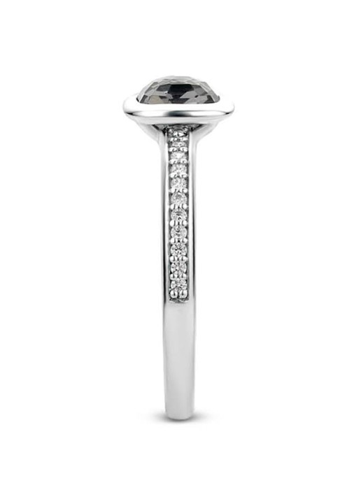 TI SENTO - Milano Ring van zilver met kristal 12176GB - detail 2 zilver