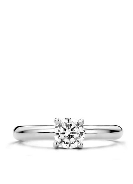 TI SENTO - Milano Ring van zilver met zirkonia 1463ZI - detail 3 zilver