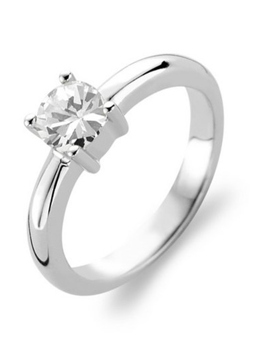 TI SENTO - Milano Ring van zilver met zirkonia 1463ZI