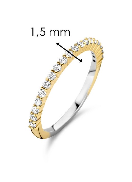 TI SENTO - Milano Ring verguld 12268ZY - detail 8 goud