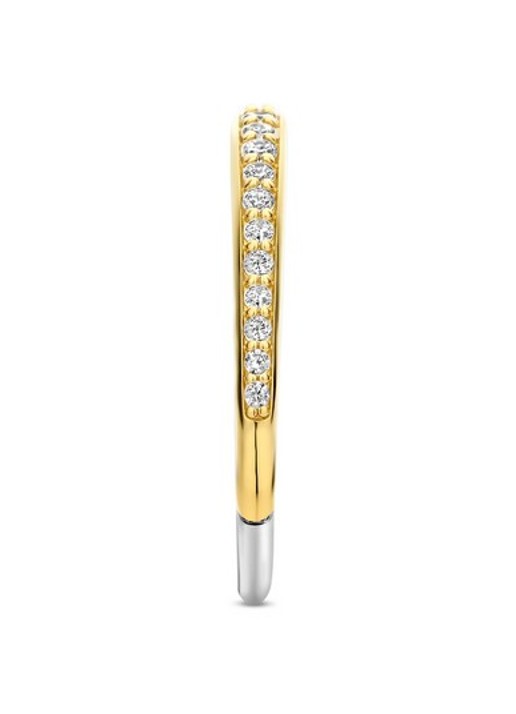 TI SENTO - Milano Ring verguld 12317ZY - detail goud