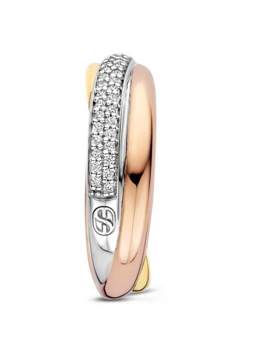 TI SENTO - Milano Ring verguld 12343ZT - detail 4 goud