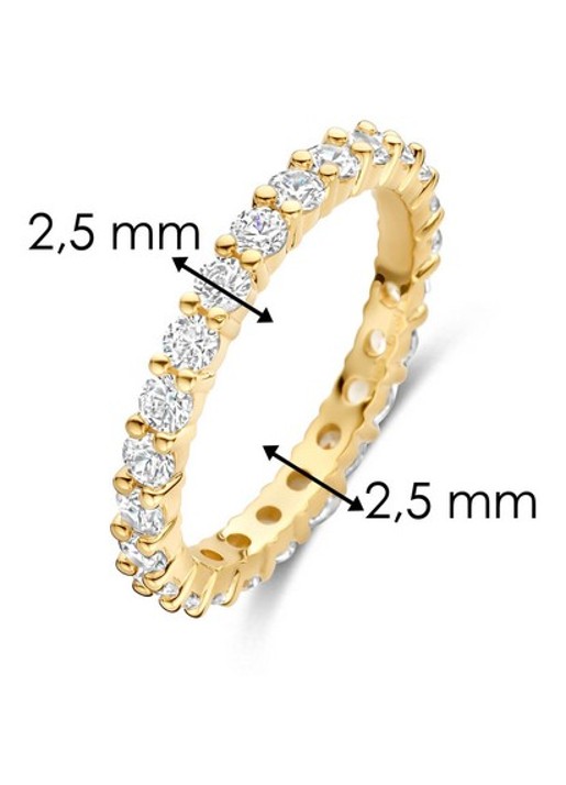 TI SENTO - Milano Ring verguld 12371ZY - detail 3 goud