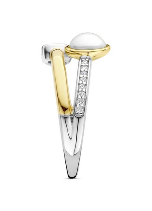 TI SENTO - Milano Ring verguld 12376YP - detail goud