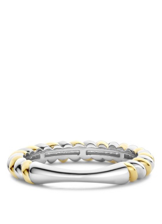 TI SENTO - Milano Ring verguld 12378SY - detail 4 zilver