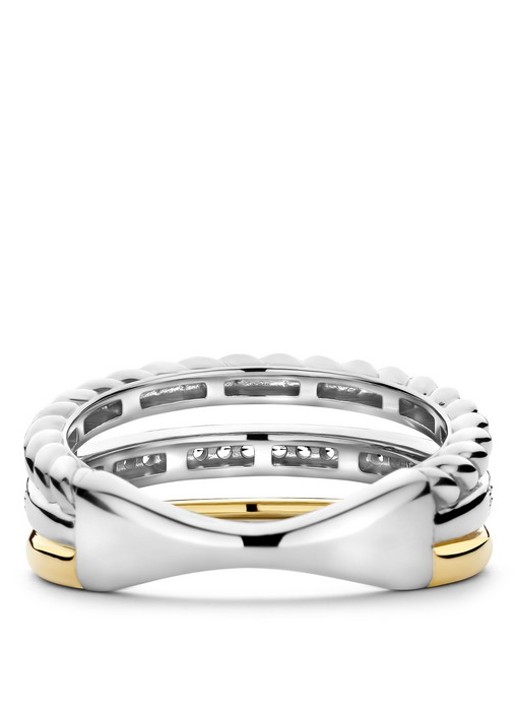 TI SENTO - Milano Ring verguld 12385ZY - detail 4 goud