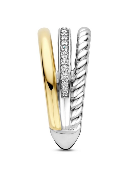 TI SENTO - Milano Ring verguld 12385ZY - detail 5 goud