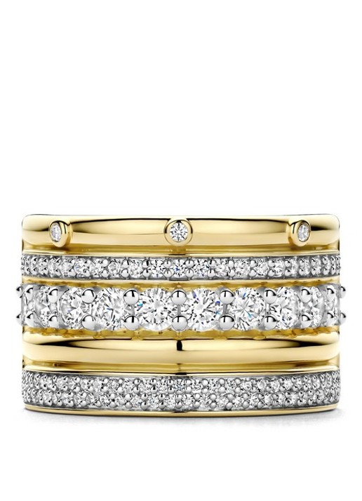 TI SENTO - Milano Ring verguld 12396ZY - detail 2 goud
