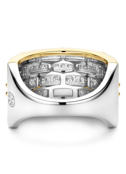 TI SENTO - Milano Ring verguld 12396ZY - detail 3 goud