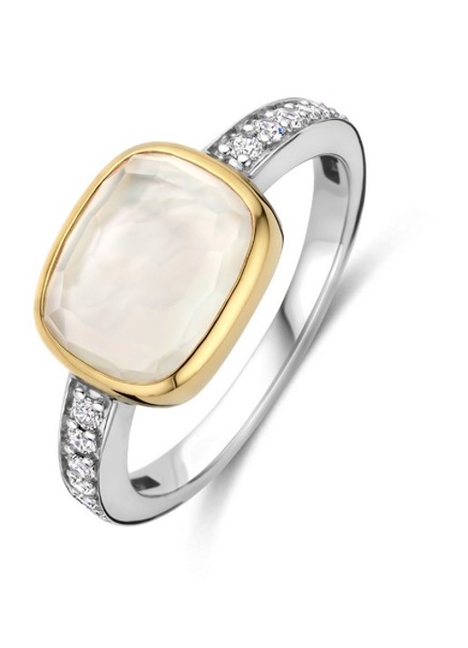 TI SENTO - Milano Ring verguld 12398MW