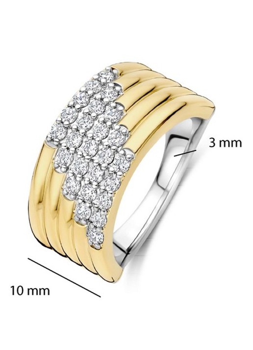 TI SENTO - Milano Ring verguld 12410ZY - detail 5 goud