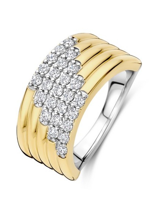 TI SENTO - Milano Ring verguld 12410ZY