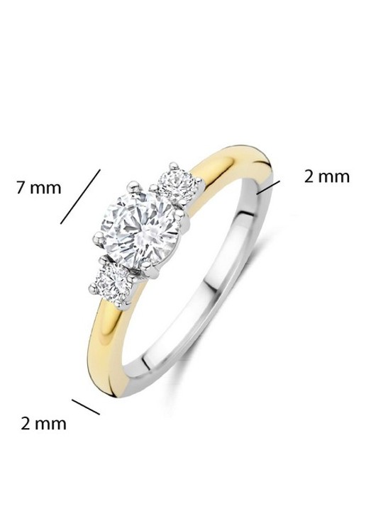 TI SENTO - Milano Ring verguld 1796ZY - detail 5 goud