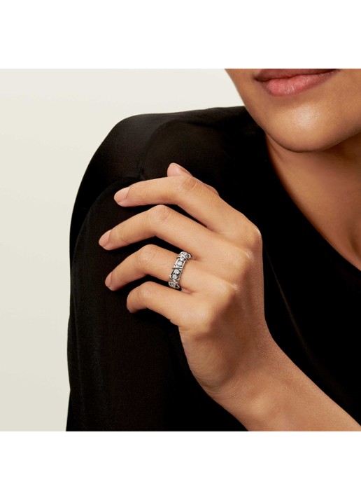 Tiffany & Co. 16 Stone ring met diamant 28954 - achterkant 6 undefined