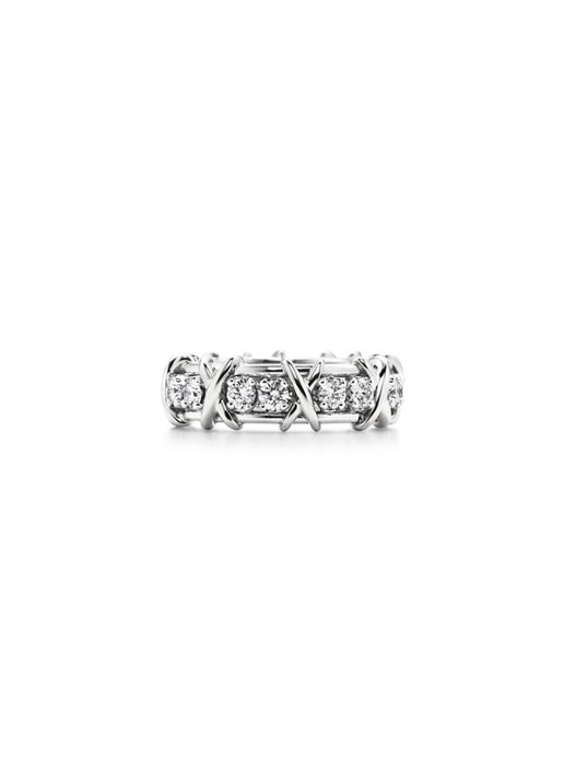 Tiffany & Co. 16 Stone ring met diamant 28954 - voorkant 4 undefined