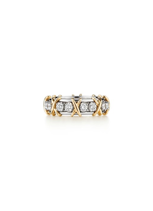 Tiffany & Co. 16 Stone ring van 18 karaat geelgoud met diamant 22011 - detail 2 undefined