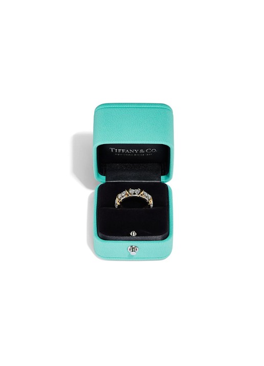 Tiffany & Co. 16 Stone ring van 18 karaat geelgoud met diamant 22011 - detail 3 undefined