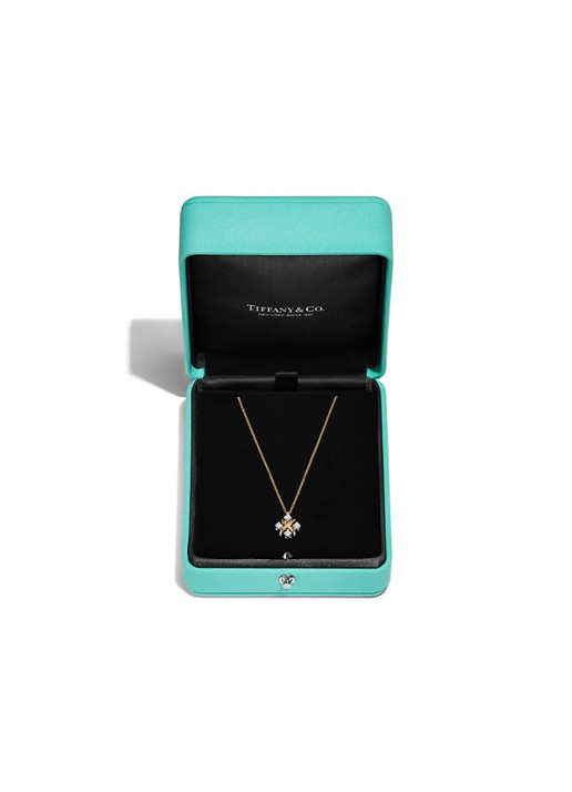 Tiffany & Co. 16 Stone Tiffany ketting van 18 karaat geelgoud met diamanten 45662 - detail 2 undefined