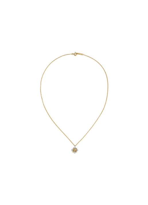Tiffany & Co. 16 Stone Tiffany ketting van 18 karaat geelgoud met diamanten 45662 - voorkant 4 undefined