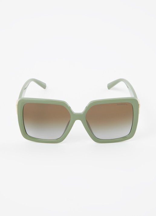 Tiffany & Co. Butterfly zonnebril TF4206 - detail 2 khaki