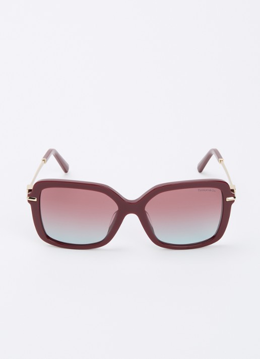 Tiffany & Co. Butterfly zonnebril TF4252B  - detail donkerrood