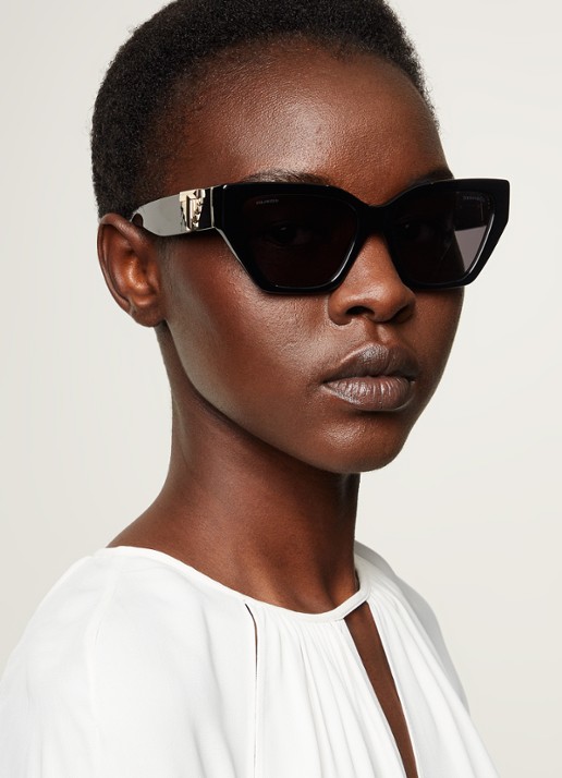 Tiffany & Co. Cat Eye zonnebril gepolariseerd TF4218 - voorkant 2 zwart