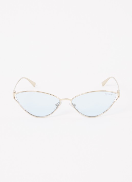 Tiffany & Co. Cat Eye zonnebril TF3095 - detail 3 goud