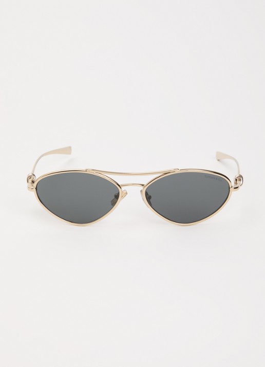 Tiffany & Co. Cat Eye zonnebril TF3117 - detail 2 goud
